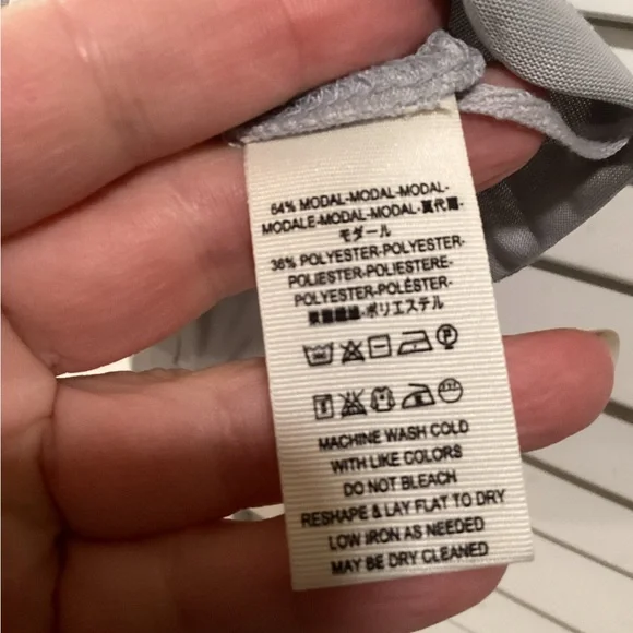 Vintage Free People Washed Sugar Strappy tank W Ruched front Tank M - Picture 6 of 7